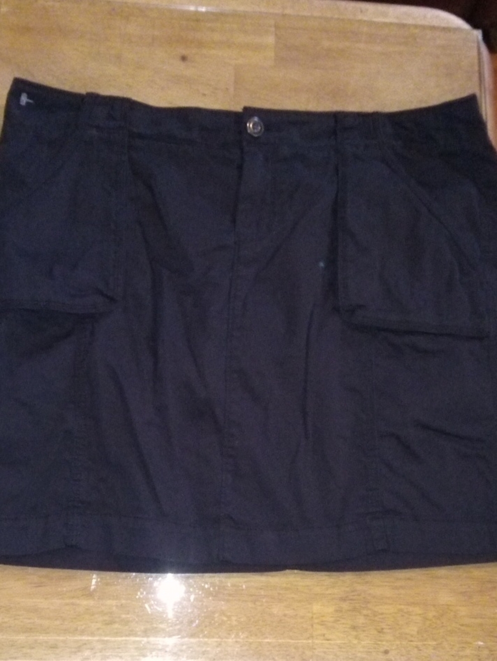 Old Navy Black Cargo Skirt